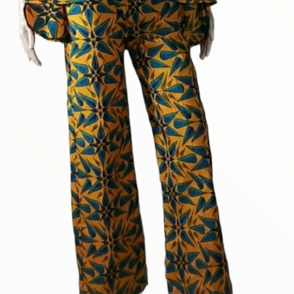 Printed Floral Pant Set - Picture 3 of 3